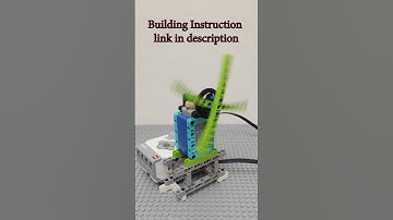 Lego Mindstorm Ev3 Wind Turbine And Fan With Building Instructions