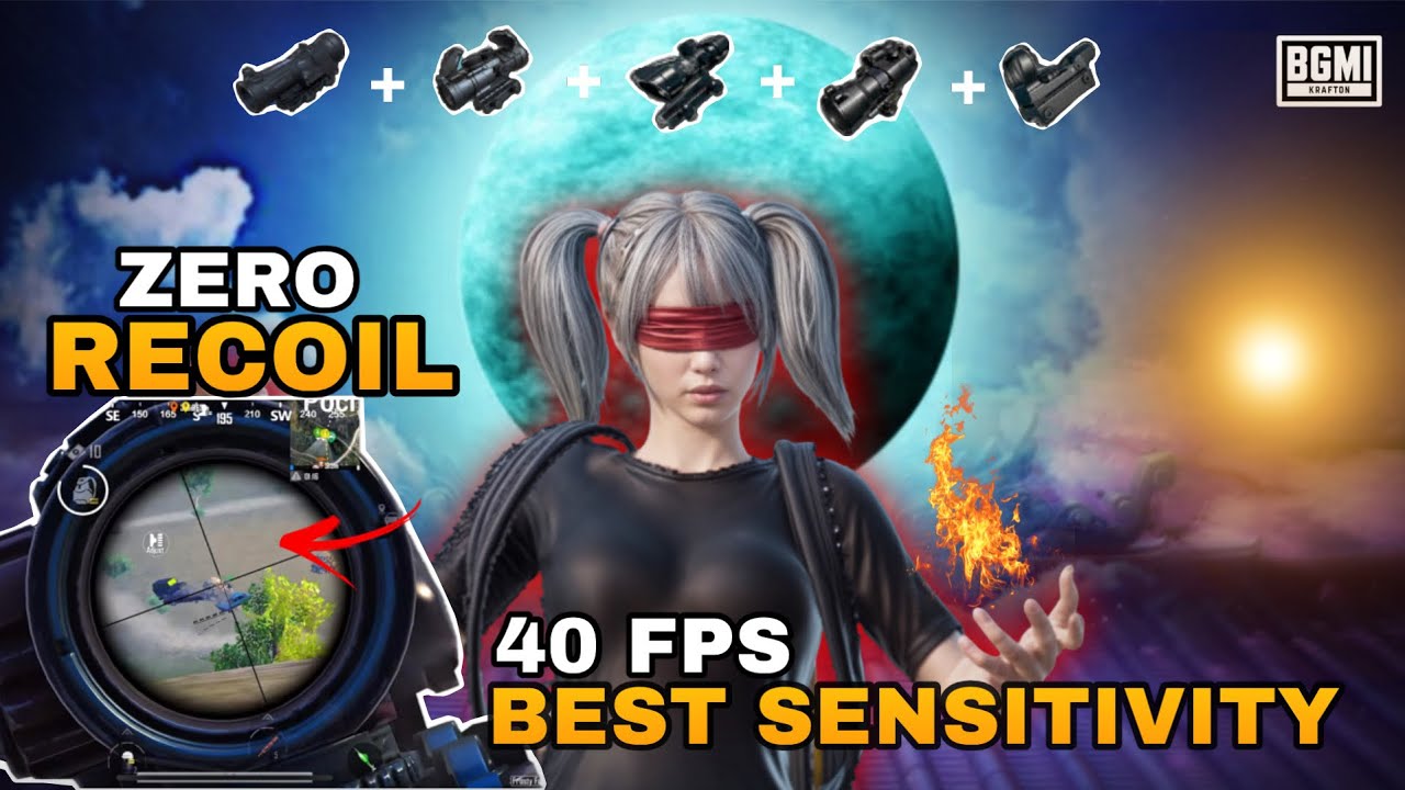 NEW BEST 40 FPS SENSITIVITY FOR ALL ANDROID DEVICES