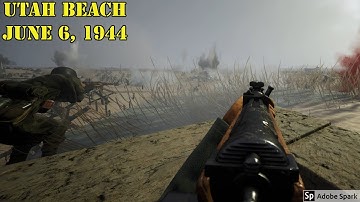Post Scriptum - Utah Beach - 4K 144Hz Ultra Settings - 9900KS 2080 Ti