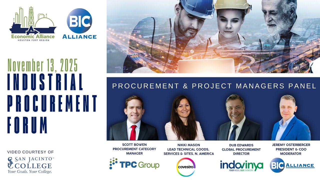 Industrial Procurement Forum 11.13.25 - Procurement and Project Managers Panel