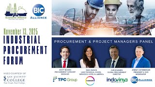 Industrial Procurement Forum 11.13.25 - Procurement and Project Managers Panel