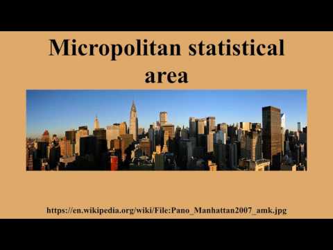 Micropolitan statistical area