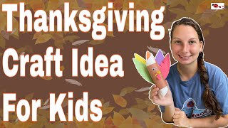 Thanksgiving Craft Idea For Kids