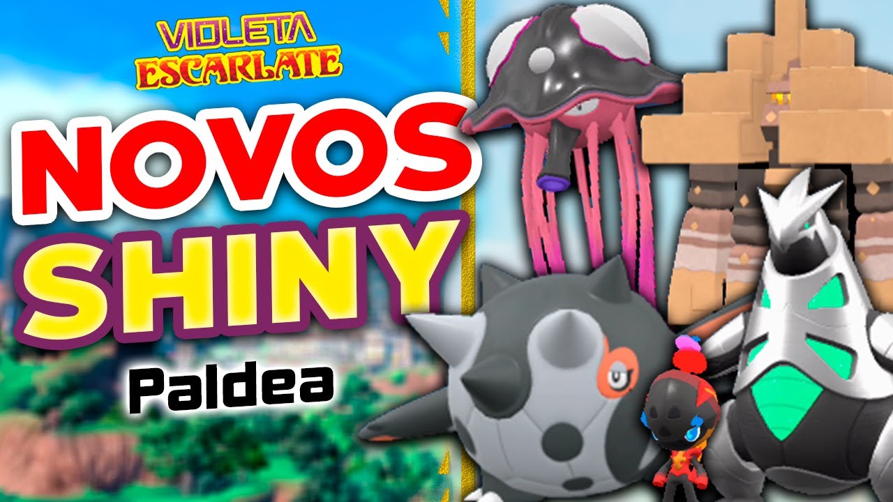 EXPLICANDO os Shiny MAIS BONITOS de Paldea! 