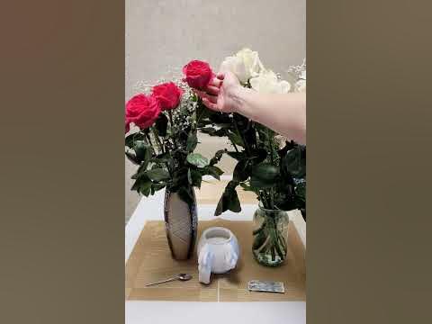 Розы будут стоять неделями! #розы #цветы #советы #полезныесоветы # ...
