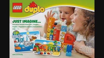 LEGO Duplo 10801 Baby Animals - instruction timelapse