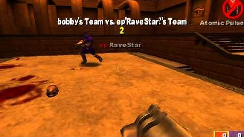 Old Clip of DarkOne from Quakeworld Playing Quake Rocket Arena as "Bobby"