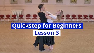 Quickstep for Beginners Lesson 3 | Natural Spin Turn