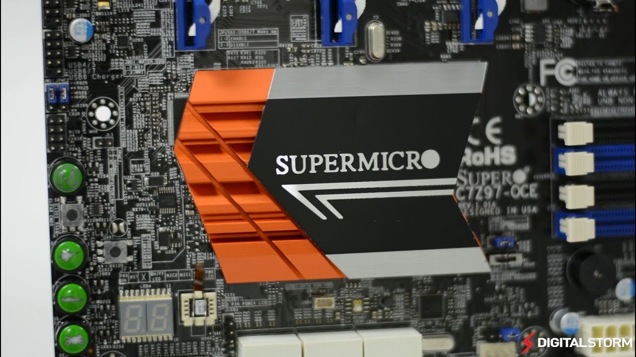 Supermicro C7Z97-OCE Z97 Motherboard Overview - YouTube