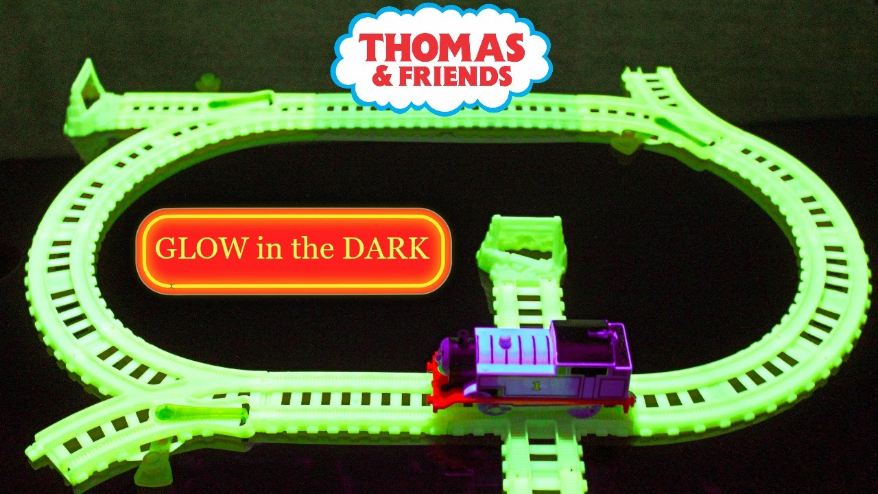 thomas the train glow in the dark track