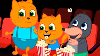 Cats Family in English - Share the popcorn Cartoon for Kids by Cats Family in English 2,691 views 3 weeks ago 1 minute, 1 second