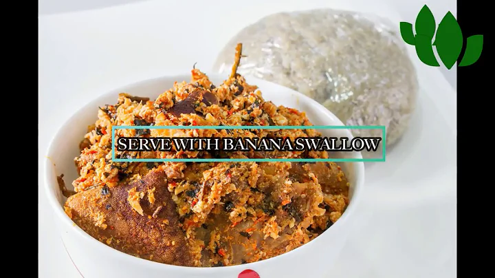 How to make make OILLESS EGUSI SOUP // Nigerian Recipe