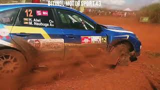 The drifts, sideways in pearl of Africa Uganda rally 2024