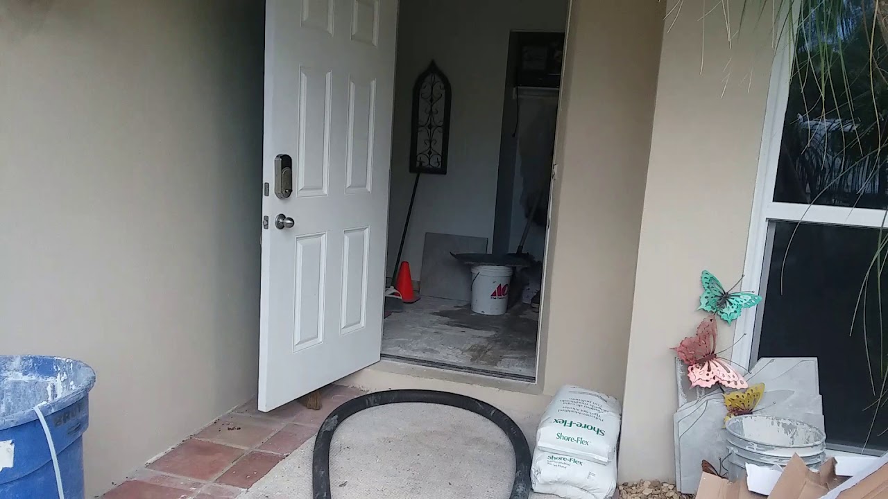 leveling a sunken living room