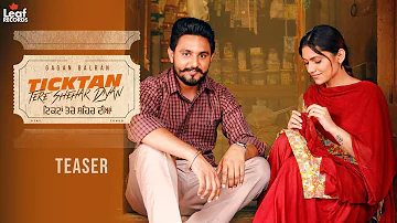 Ticktan Tere Shehar Diyan (Official Teaser) Gagan Balran | New Punjabi Songs | Releasing 29th Sept