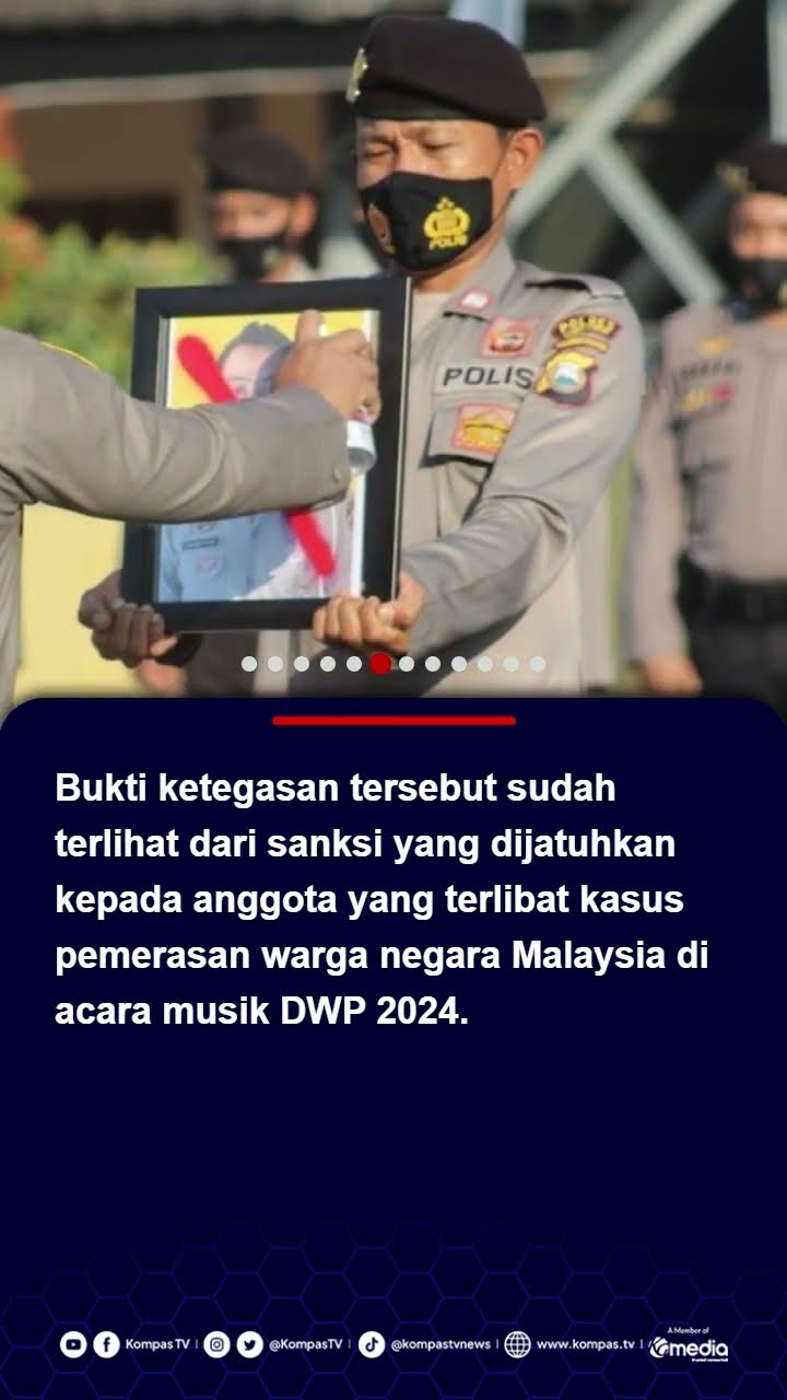 Kasus DWP 3 Polisi Polda Metro Dipecat 9 Demosi, Kapolri: Tak Ada Ampun Bagi Pelanggar #kapolri