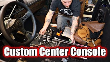 Custom Center Console - Ver 2.0 - Part 1 | Wire Frame Buck | Build-In Ratchet Shifter Cover