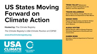 COP30 | US States Moving Forward on Climate Action
