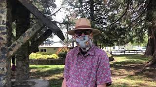 Interviews at the Willits, CA BLM demonstration on May 31, 2020