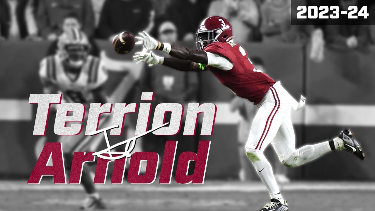 Terrion Arnold 2023 Highlights | Alabama 🐘