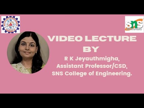 Python language applications_A Case study Video|R K Jeyauthmigha|SNS Institutions