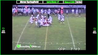 2014 Larry Boso - Akron Springfield - DELB7 - Jr yr