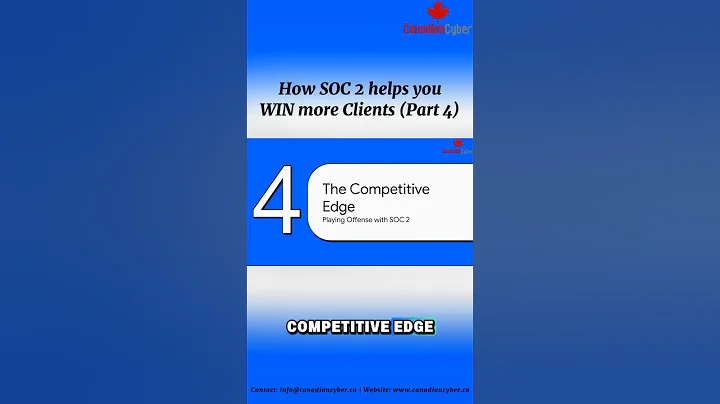 How SOC 2 Wins You Clients Not Just Compliance #shorts #canadiancyber