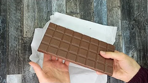 Как растопить шоколад, без единой грязной посуды?