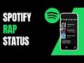 How to find your spotify rap stats