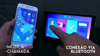 MP8 PLUS Tela  7`Polegadas   - Central Multimidia - TayTech