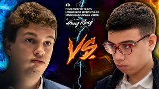 !!!FAUSTINO NO DEJA DUDAS😱💥!!! | Duda vs. Oro | (Mundial blitz por equipos 2026).
