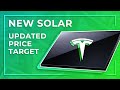 Tesla Updates Solar Pricing/Power, New TSLA Price Target, BMW/Daimler Adjust Strategy