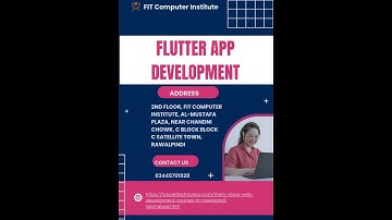 Flutter App Development Course in Rawalpindi And Islamabad