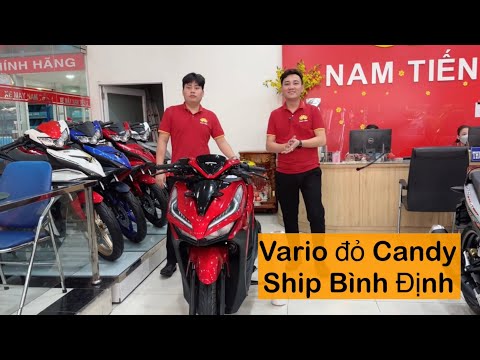 Video Vario 125 2022 đỏ candy ship Bình Định | Nam hihi ship... - youtube
