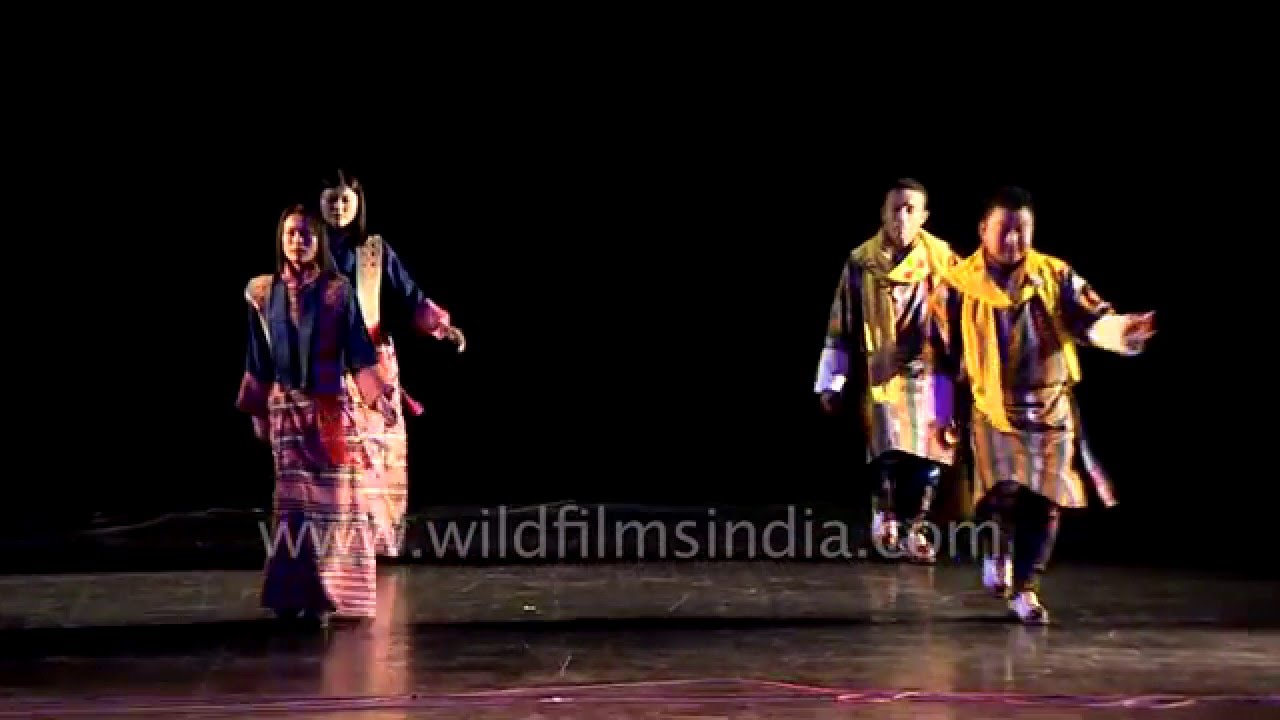 Bhutanese Dance Yar Gee Gung Ngyen Aingla By Royal Academy Of Performing Arts You Royal Academy Of Performing Arts