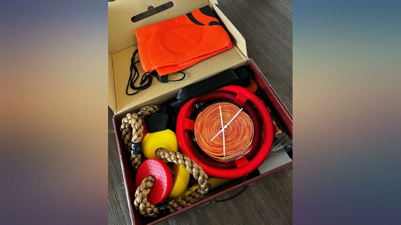 Ary'sLand Obstacle Course for Kids - with 11 Accessories & Bag, Buzzer Button, review