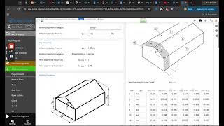 Wind Loads Calculator: main structural system pressures to NBCC 2020