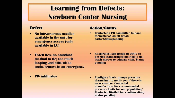 Emily Weber - Learning from Defects: Newborn Cente...