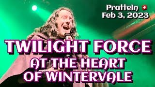 Twilight Force - At the Heart of Wintervale @Pratteln, CH 🇨🇭Feb 3, 2023 LIVE @TwilightForceOfficial