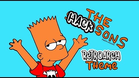 Arcade1Up Simpsons Mod The Hacksons Dig Theme | RetroArch (hack/mod)