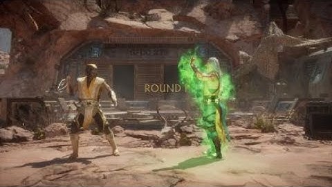 Mortal Kombat 11 - Scorpion VS Shang Tsung intro dialogue
