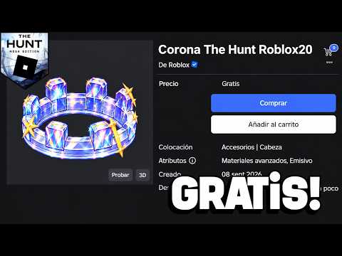 [THE HUNT ROBLOX 20] CONSIGUE TODOS LOS ITEMS GRATIS del NUEVO evento de Roblox.
