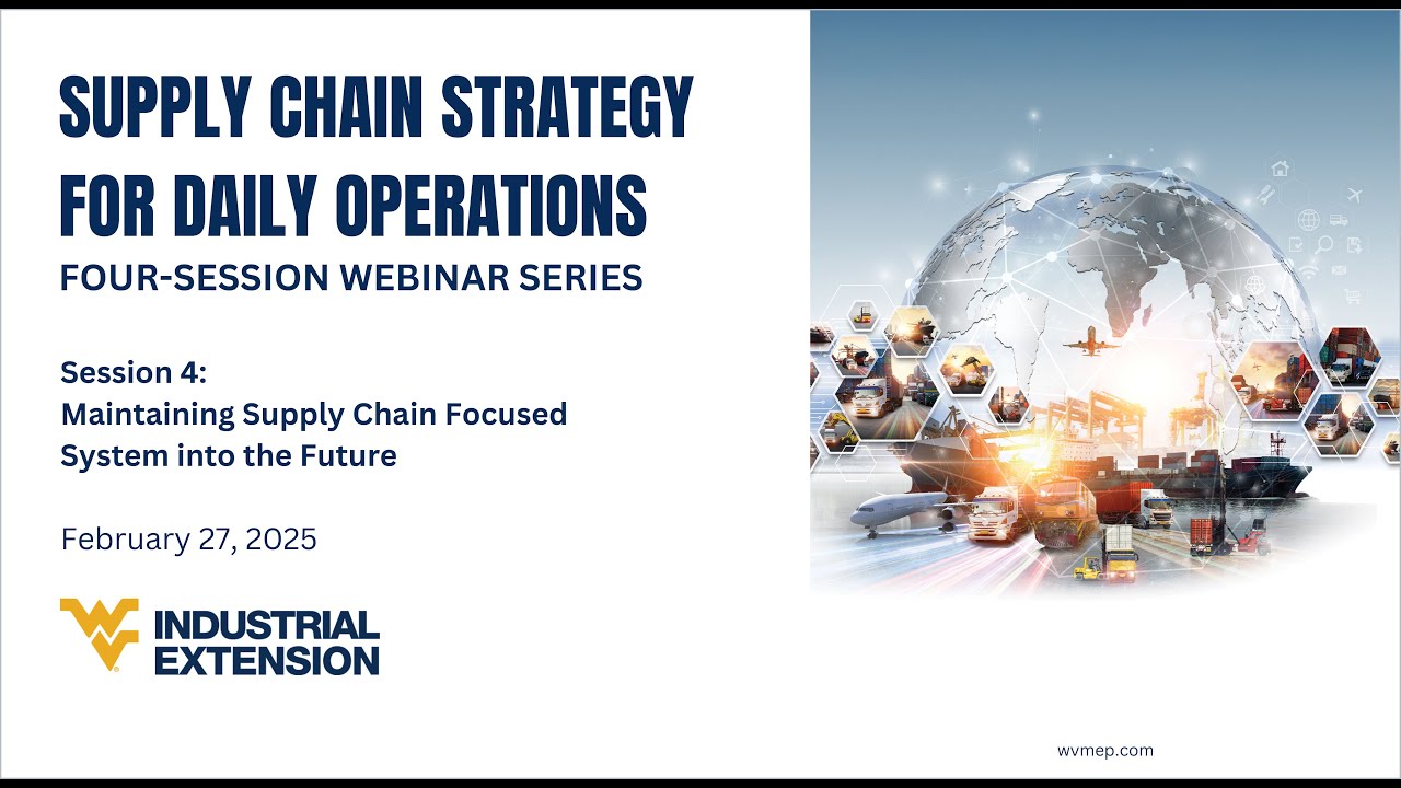 Session 4: Maintaining Supply Chain Focused System into the Future ...