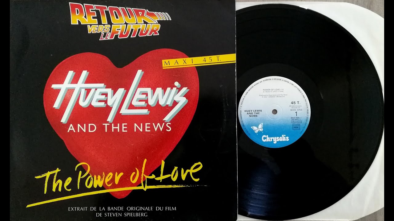 Huey Lewis and the News the power of love Remix Maxi 45T (48Hz.24Bits