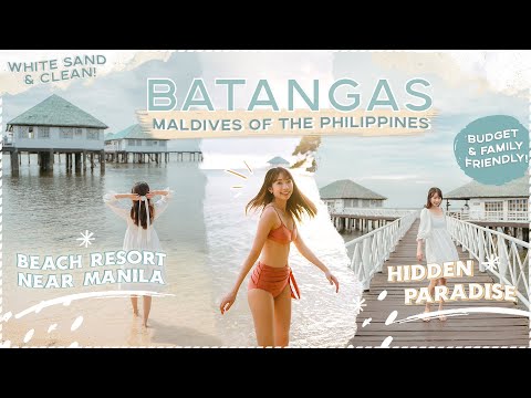 BATANGAS Beach Resort (MALDIVES of the Philippines?!) - New Normal Travel + Budget | Sophie Ramos