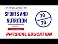 Components of diet | physical education