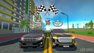 Car Simulator 2 | Toyota Land Cruiser 300 VS Toyota Land Cruiser Prado | Race & Top Speed screenshot 5