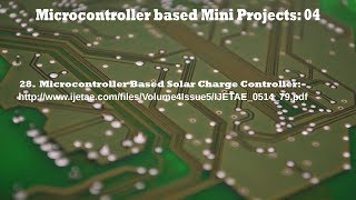 Microcontroller based Mini Projects Part - 04
