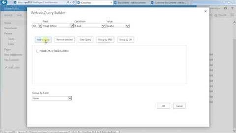 SharePoint Cross Query and Cross View Web Parts