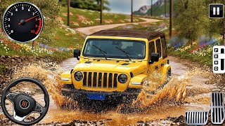 4x4 Offroad Jeep Driving Simulator 3D - Drive SUV 4x4 jeep Offroad Game - Android GamePlay screenshot 1